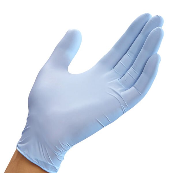 blue gloves disposable