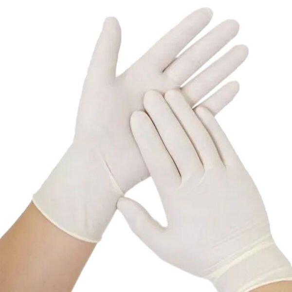 medium latex gloves