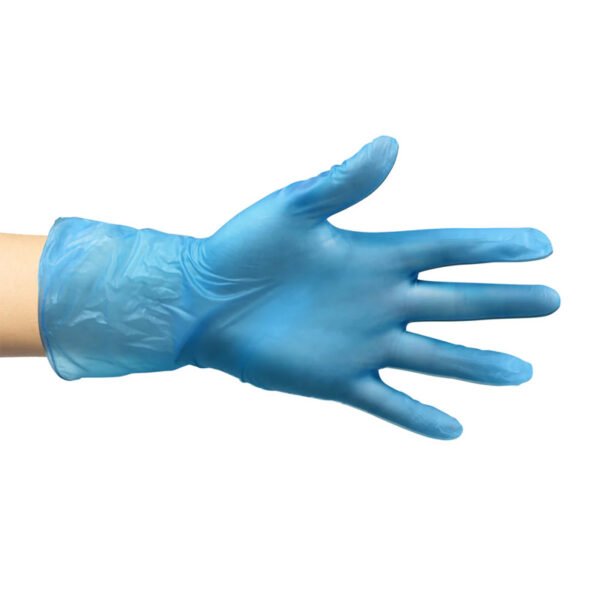 basic vinyl synthetic exam gloves