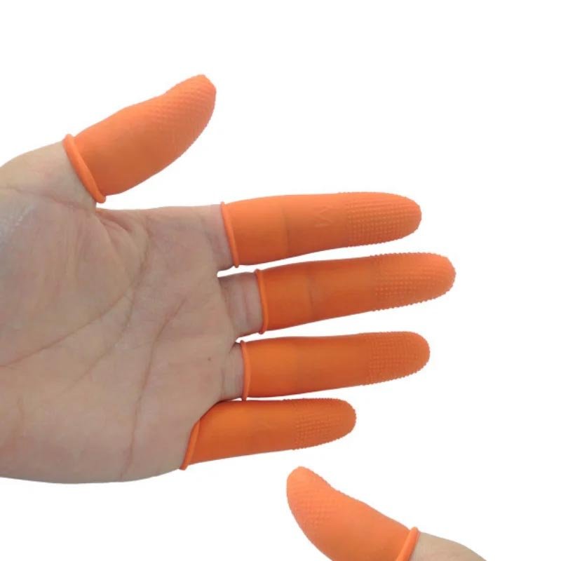latex finger gloves