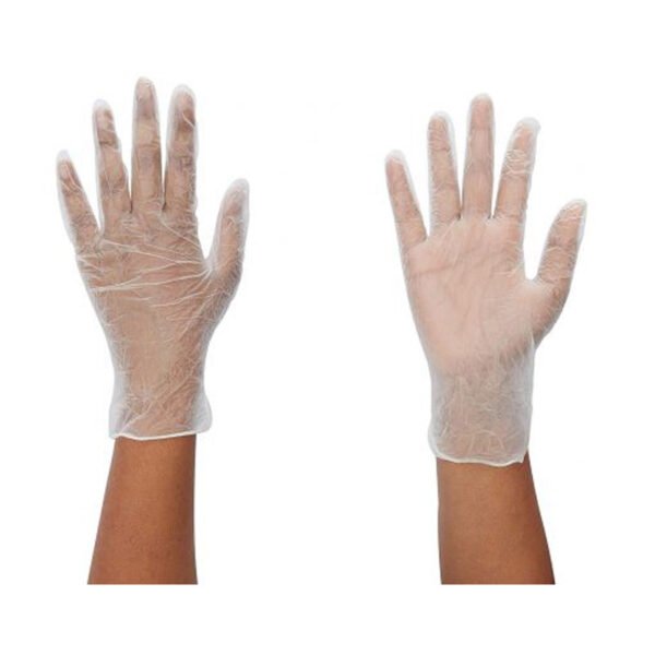 powder free vinyl gloves large