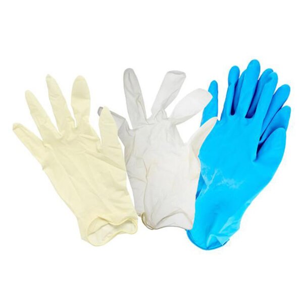 vinyl powder free gloves medium