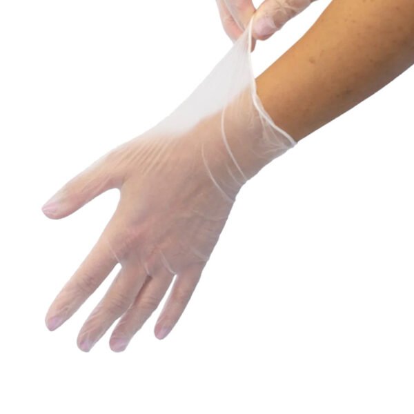 medium latex gloves powder free