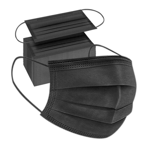 black face masks disposable