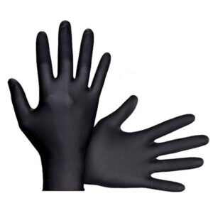 nitrile exam gloves large