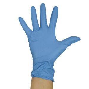 powdered nitrile gloves