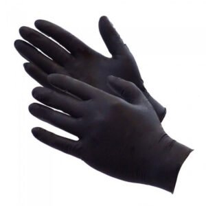 black advance nitrile gloves