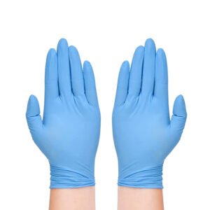 large black nitrile gloves