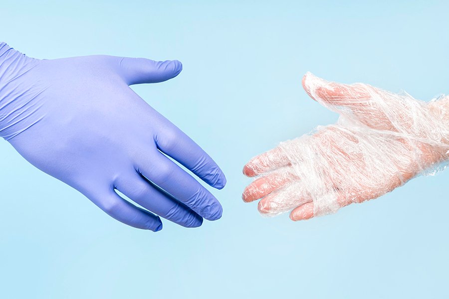 disposable gloves